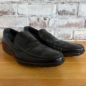 TOD'S Italian Loafers EXCELLENT CONDITION Black MENS DRESS SIZE 8.5 8 1/2 ITALY